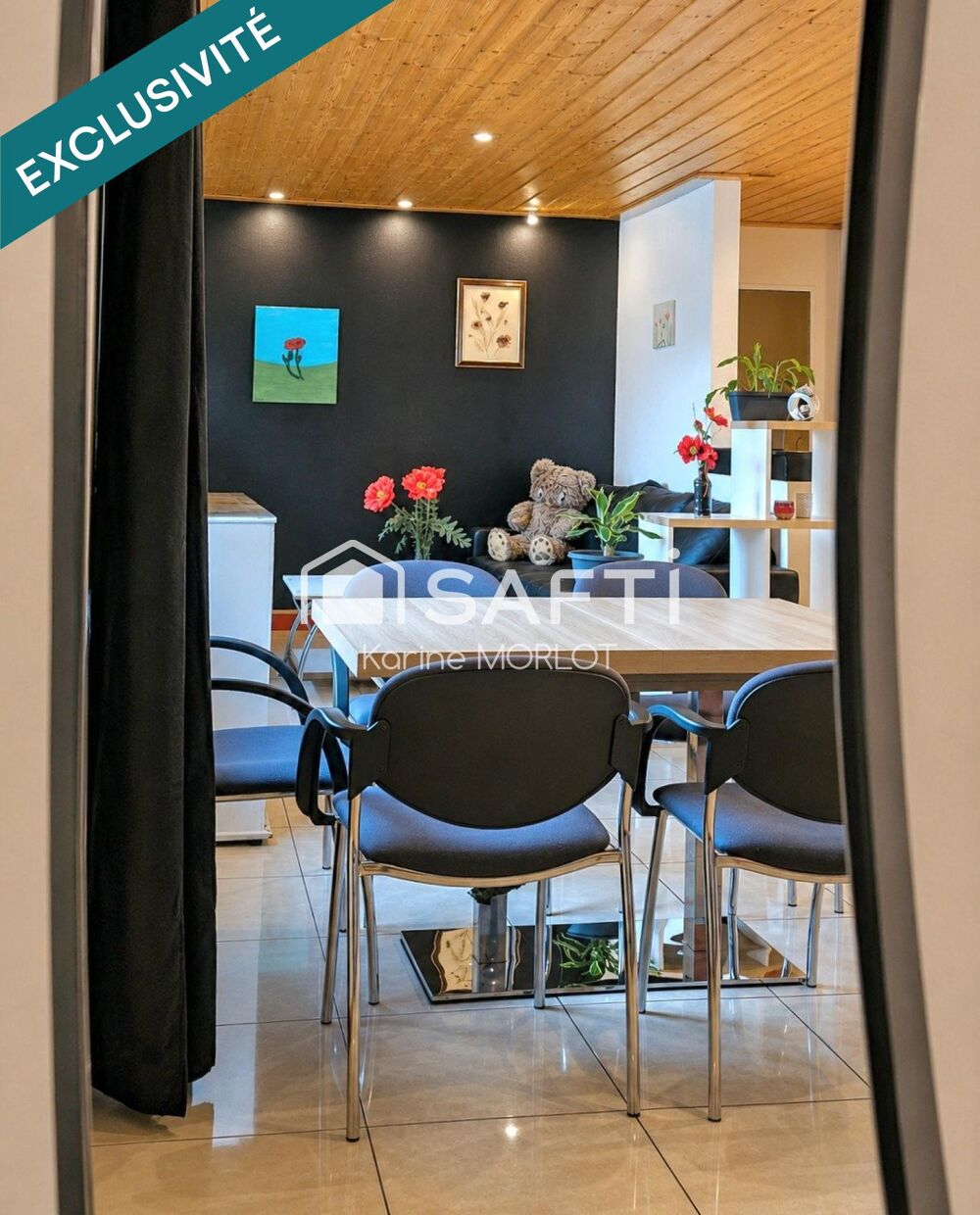 Vente Appartement NAISEY-LES-GRANGES – T2/3 ÉVOLUTIF DE 58 M² DANS PETITE COPROPRIÉTÉ Naisey-les-granges