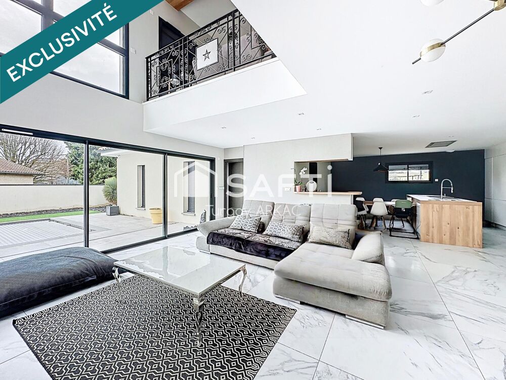 Vente Maison Une maison contemporaine d'exception où chaque espace s'ouvre sur l'extérieur et la lumière Chezeneuve