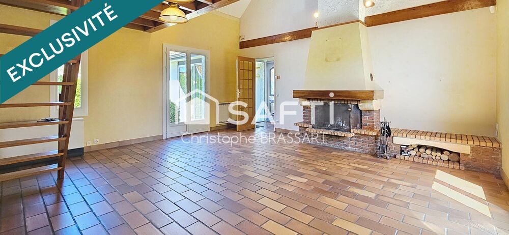 Vente Maison Maison semi plain-pied de 117 m² avec 5 chambres, bureau, garage et jardin à PENIN Penin
