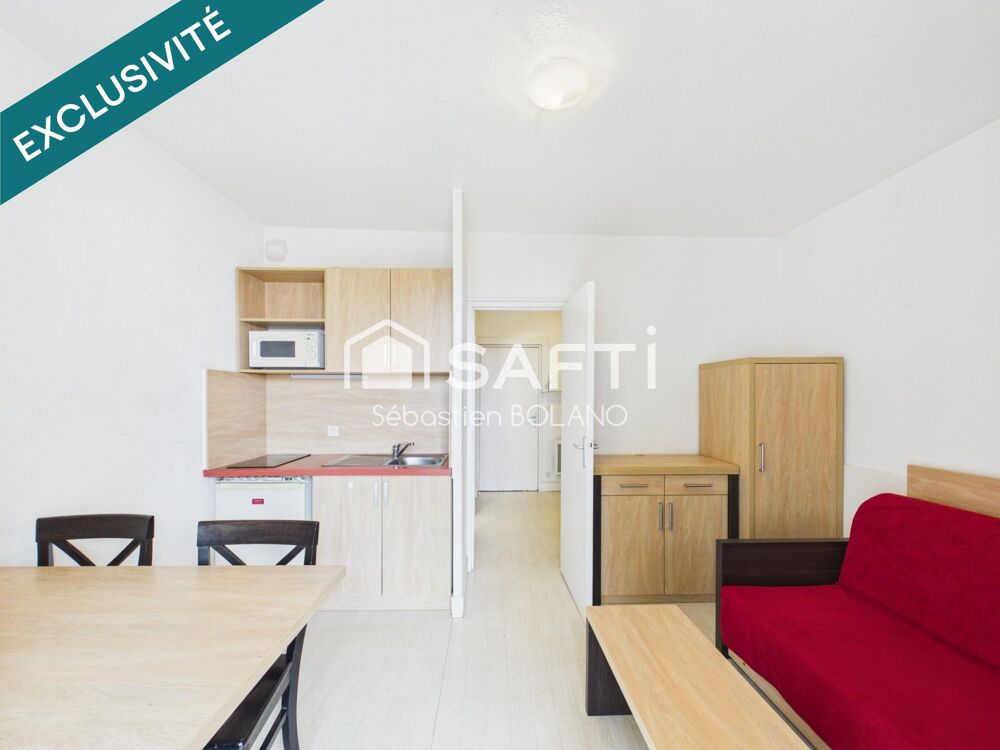 Vente Appartement Le Barcarès – Studio cabine vue mer, résidence Le Grand Bleu, accès direct plage Le barcares