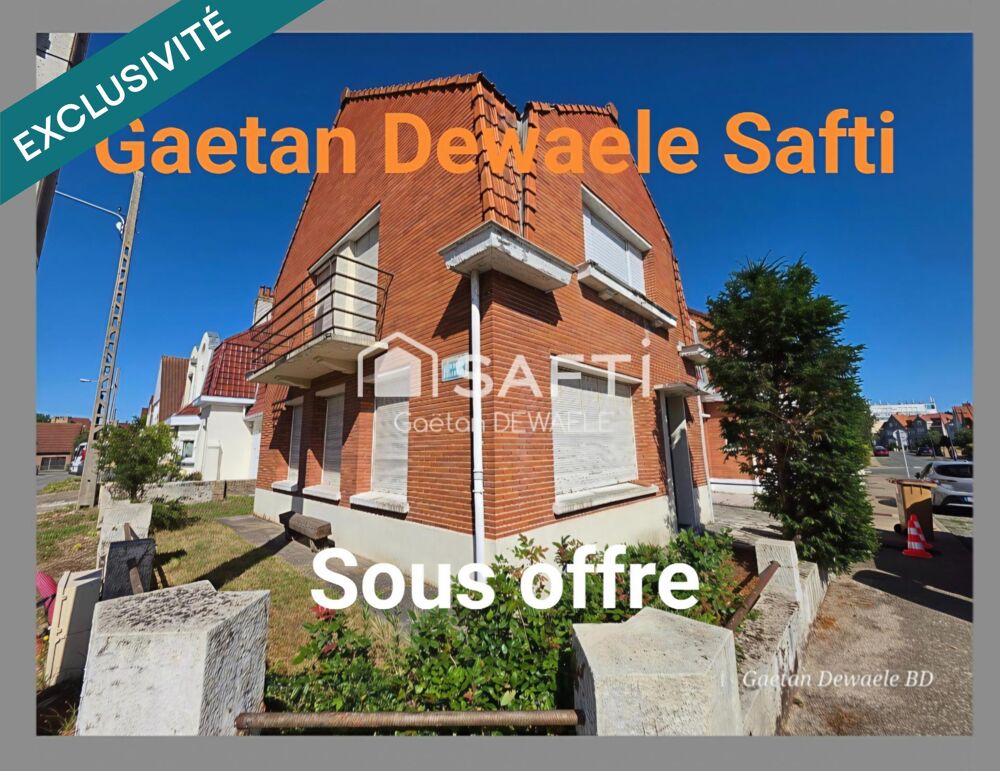 Maison 5 pièces 83 m² · à Bray-Dunes · 83 m² · 140 000 €