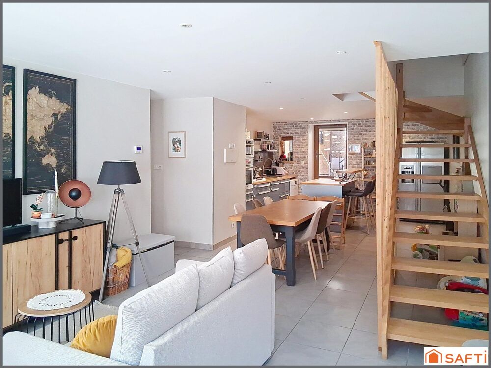 Vente Maison Maison rénovée 116 m² – Aucun travaux – Dépendance 100 m² – Garage – DPE C Passins