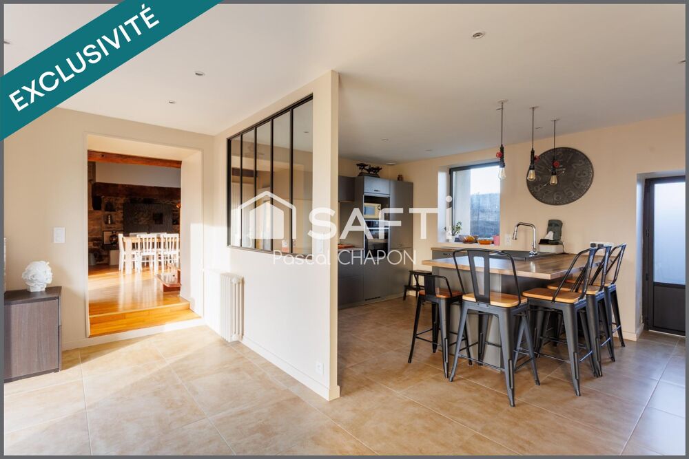 Longère rénovée DPE C  143 m²  269 000 €  Opportunité