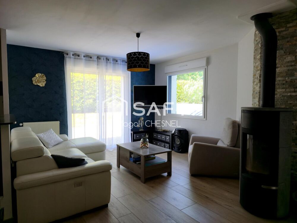 MAISON 110 m² (148 m² au sol)  4 CHAMBRES  TERRAIN 1000 m²  ENVIRONNEMENT CALME