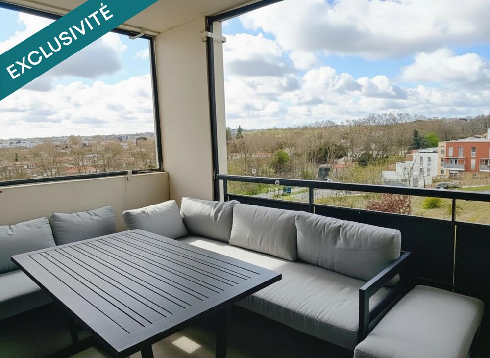 T3 avec vue dégagée sur les hauts de Ramonville