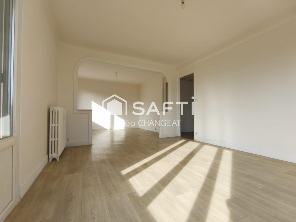 Appartement 100m², 3 chambres avec cave