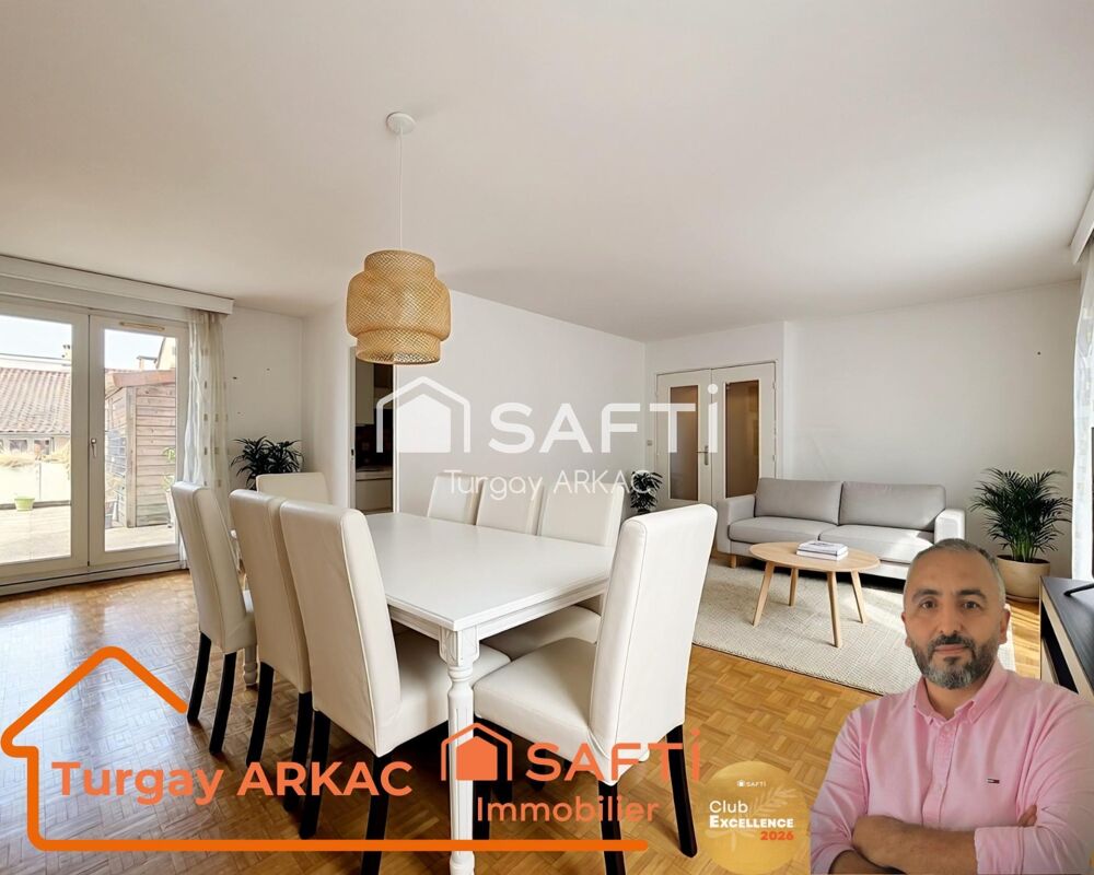 Vente Appartement Grand appartement en duplex inversé avec Terrasse Bourgoin-jallieu