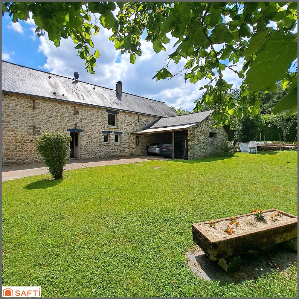 Maison en pierres avec terrain en campagne !
