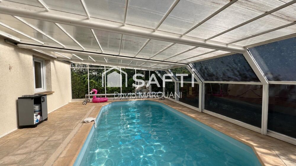 Grande maison climatisée avec piscine à Andilly