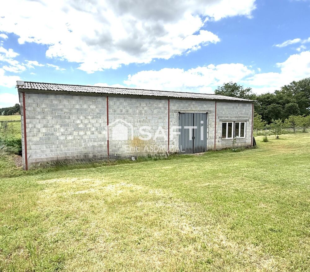 Batiment agricole 160 m²- 24260 St Chamassy