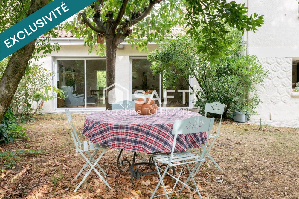 BORDEAUX CAUDERAN PRIMROSE, Exceptionnel : Maison 170 m², jardin 320 m², 4ch, garage