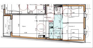  Appartement � vendre 3 pi�ces 68 m�