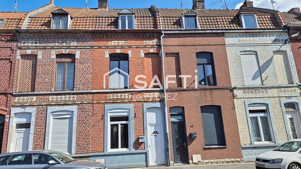 Maison 4 chambres  100 m²  Roubaix Cartigny, limite Tourcoing