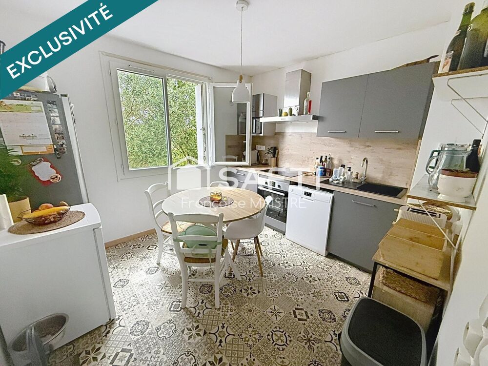 3 chambres, jardin et garage, vue campagne, pas de vis-àvis