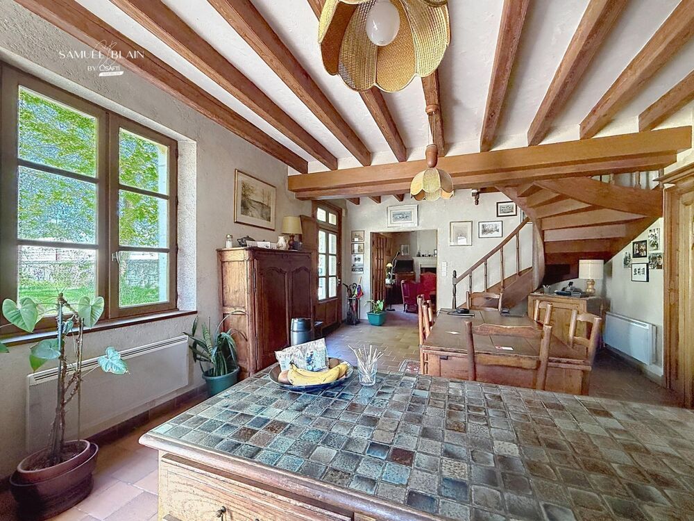 Vente Maison Maison de 110 m2 + 1 gîte de 70 m2 sur 2008 m² clos Brain-sur-allonnes