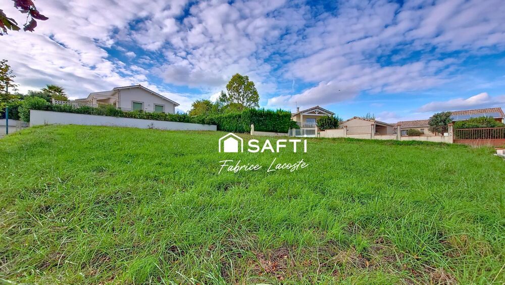 Vente Terrain Terrain constructible 739 m² Lezat-sur-leze
