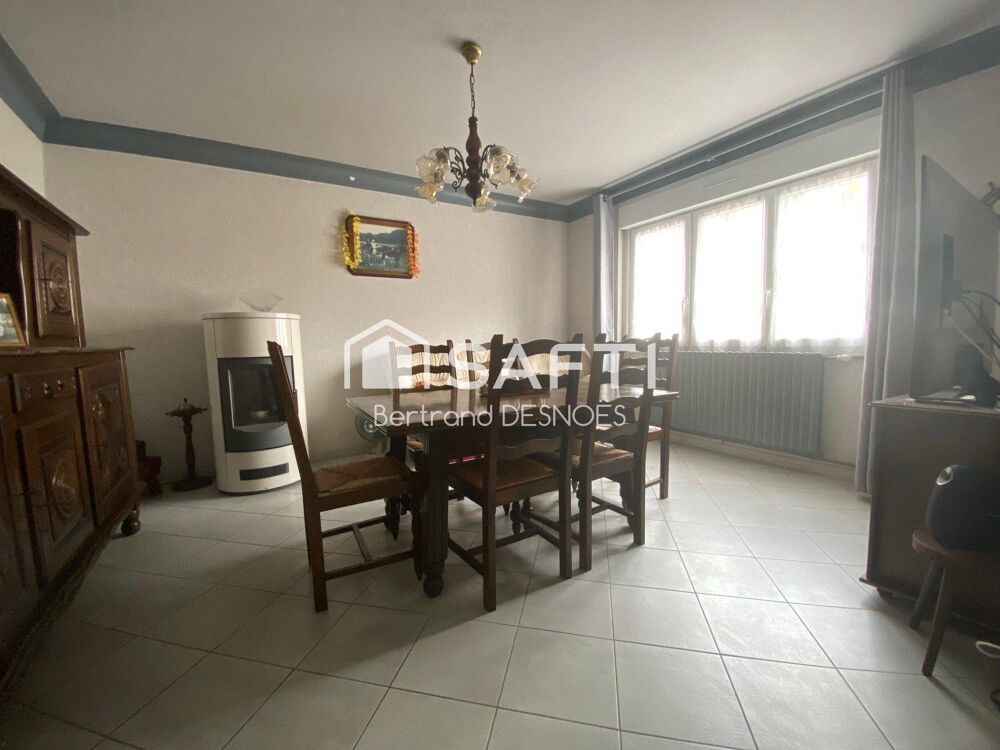 Maison de bourg 108 m², 3 chambres, terrain 760 m²