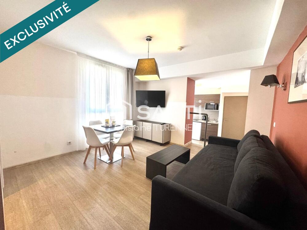 Idéal investisseurs T2 avec terrasse dans résidence semi hôtelière
