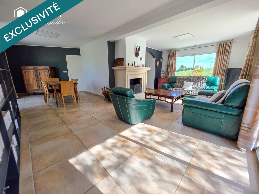 PAVILLON 170M²- 7p- 5ch- 1670m² + TERRAIN A BÂTIR