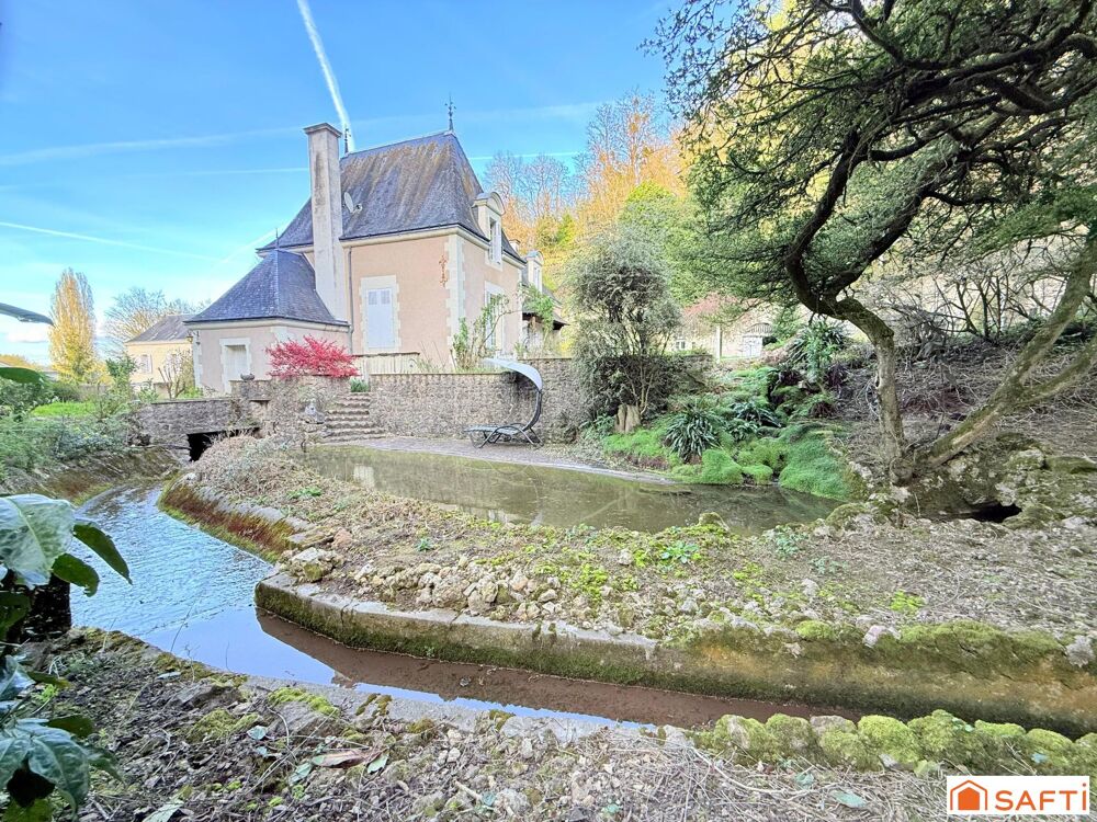 Propriété d'exception - Manoir du XVI siècle avec maison de gardien; dépendances et caves troglodytes