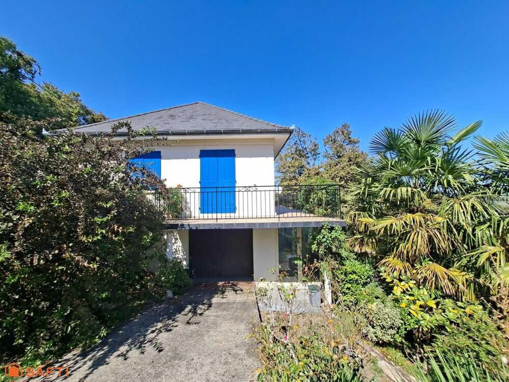 MAISON AVEC VUE DÉGAGÉE, JARDIN ARBORÉ ET ESPACES EN REZ-DE-JARDIN