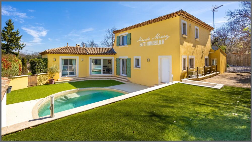 Vente Maison Aucuns travaux à prévoir - parfaitement entretenue - villa 170 m2 habitables - 4 chambres dont une suite parentale de plain-pied Forcalqueiret