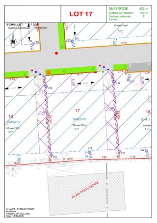  Terrain � vendre 425 m�