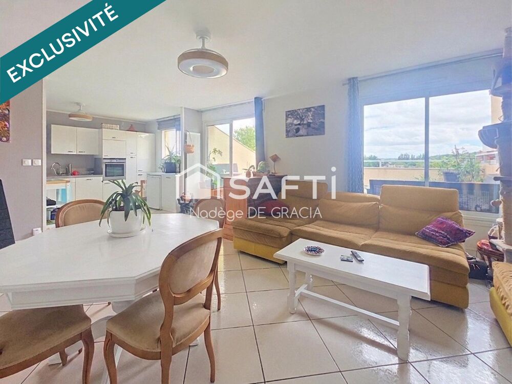 Vente Appartement Beau T3 bis 80 m² au dernier étage – Terrasse de 15 m² + garage Castanet-tolosan