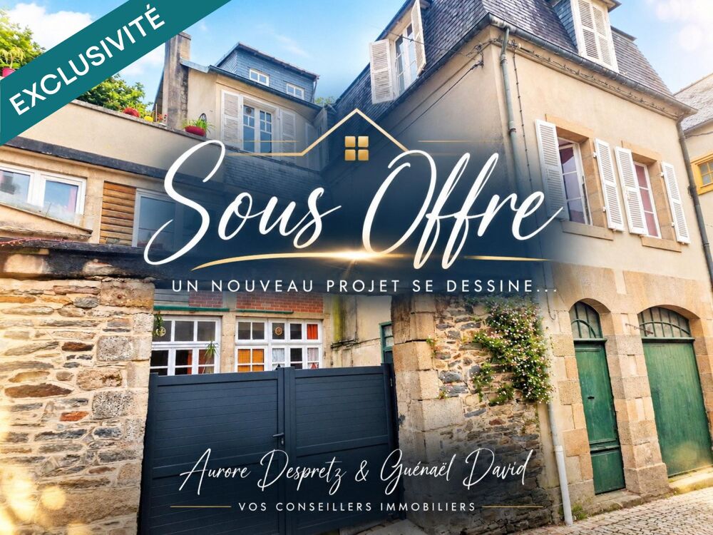Vente Immeuble IMMEUBLE MORLAIX 3 APPARTEMENTS + GARAGE À RÉNOVER Morlaix