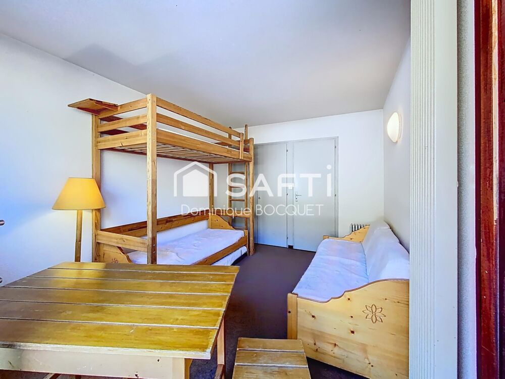 Studio 20 m2 nord, cave et casier à ski