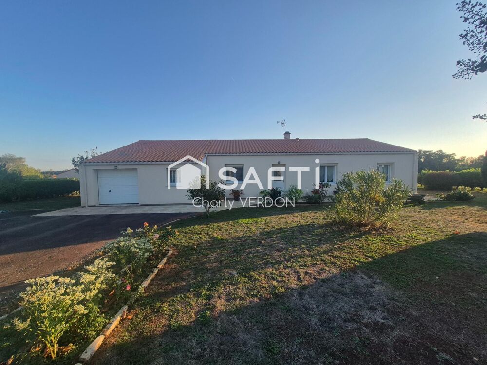 Vente Maison Maison plain pied avec 4 chambres et grand jardin Saint-romans-les-melle