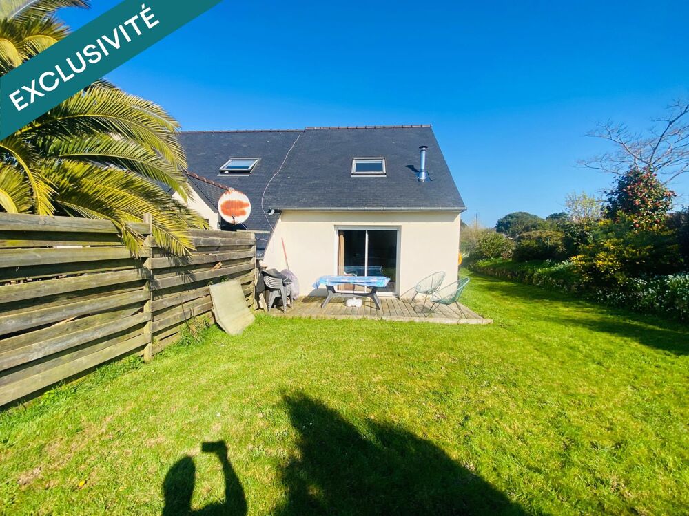 Vente Maison ensemble de deux maisons avec la mer à pieds Tregastel