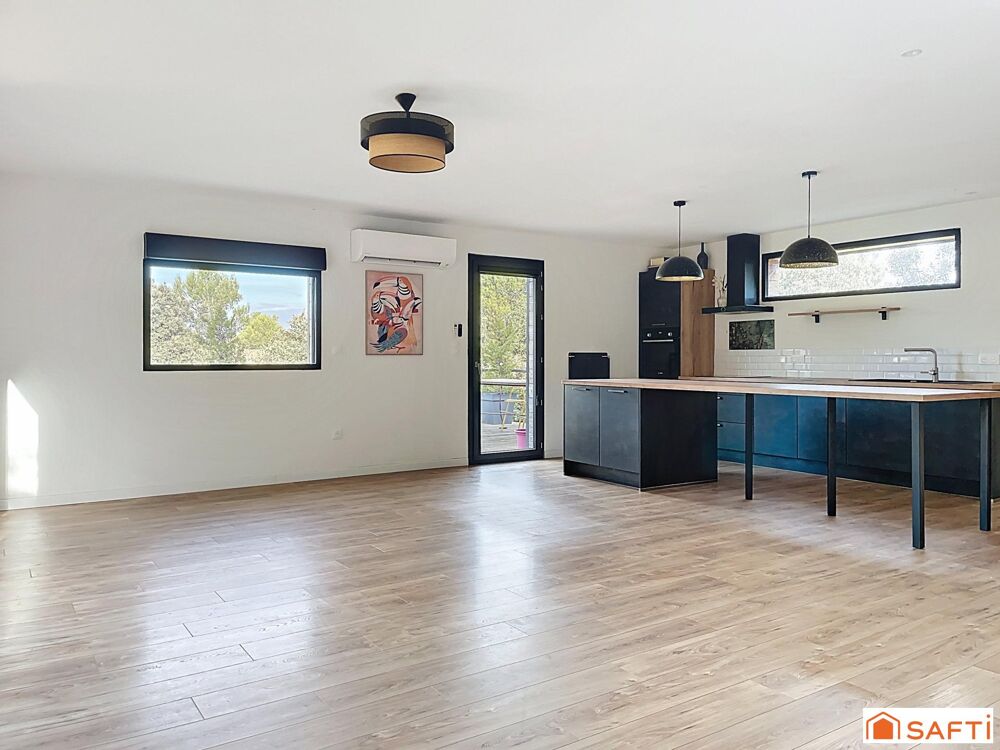 Vente Maison Collias-Maison d'architecte contemporaine, con�ue pour durer - DPE A Collias