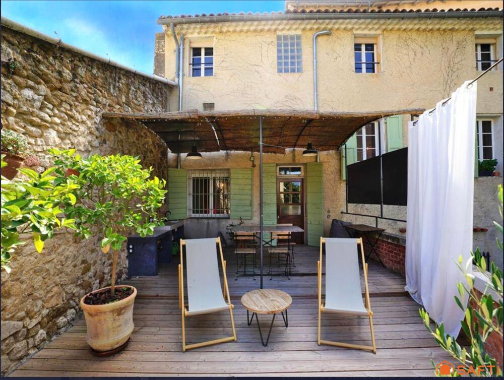 Vente Maison Maison de ville, Garage, Terrasses, Vue Mt Ventoux Carpentras