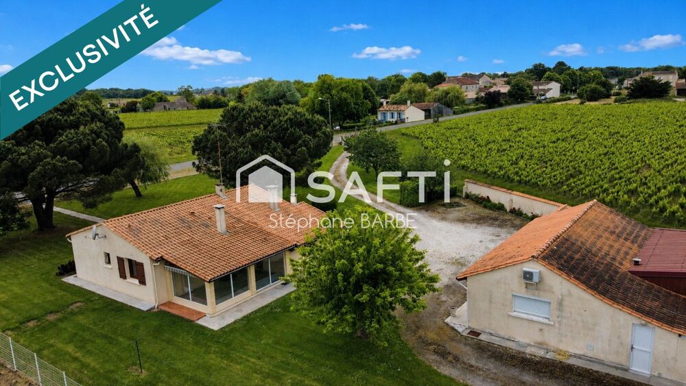 Maison avec nombreuses dépendances sans vis-à-vis