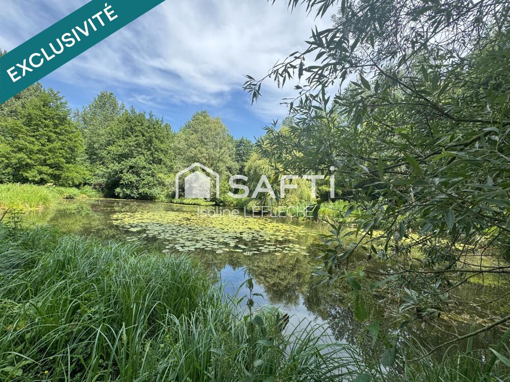 Vente Terrain Terrain de loisirs avec bois, étang & chalet Cartigny