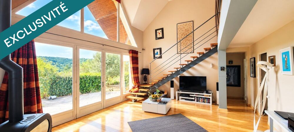 Maison d'architecte, 4 chambres, sans vis à vis.