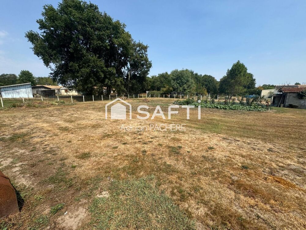 Vente Terrain 1528 m² de liberté entre océan et campagne à Vensac. Vensac