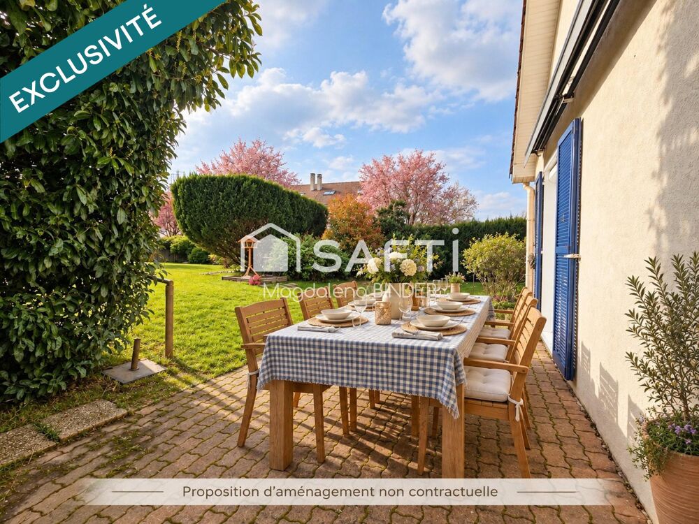Ballainvilliers, maison 7 ch et jardin de 1500 m²
