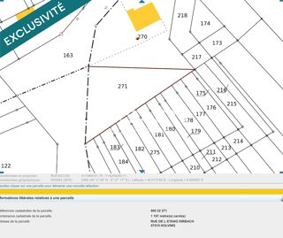 Terrain à vendre 1197 m²