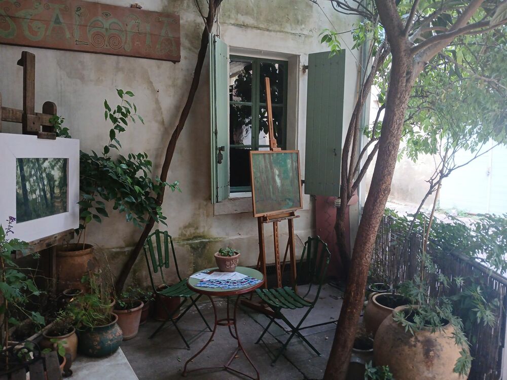 Vente Maison Maison d'artiste avec galerie, ateliers, cour et jardin en bord de rivière – Au cœur d'un des plus beaux villages de France Olargues
