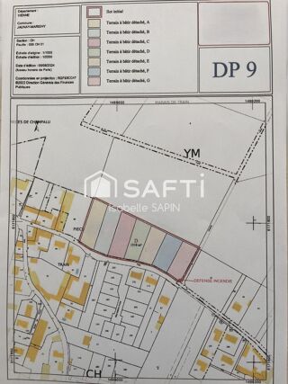  Terrain  vendre 1318 m