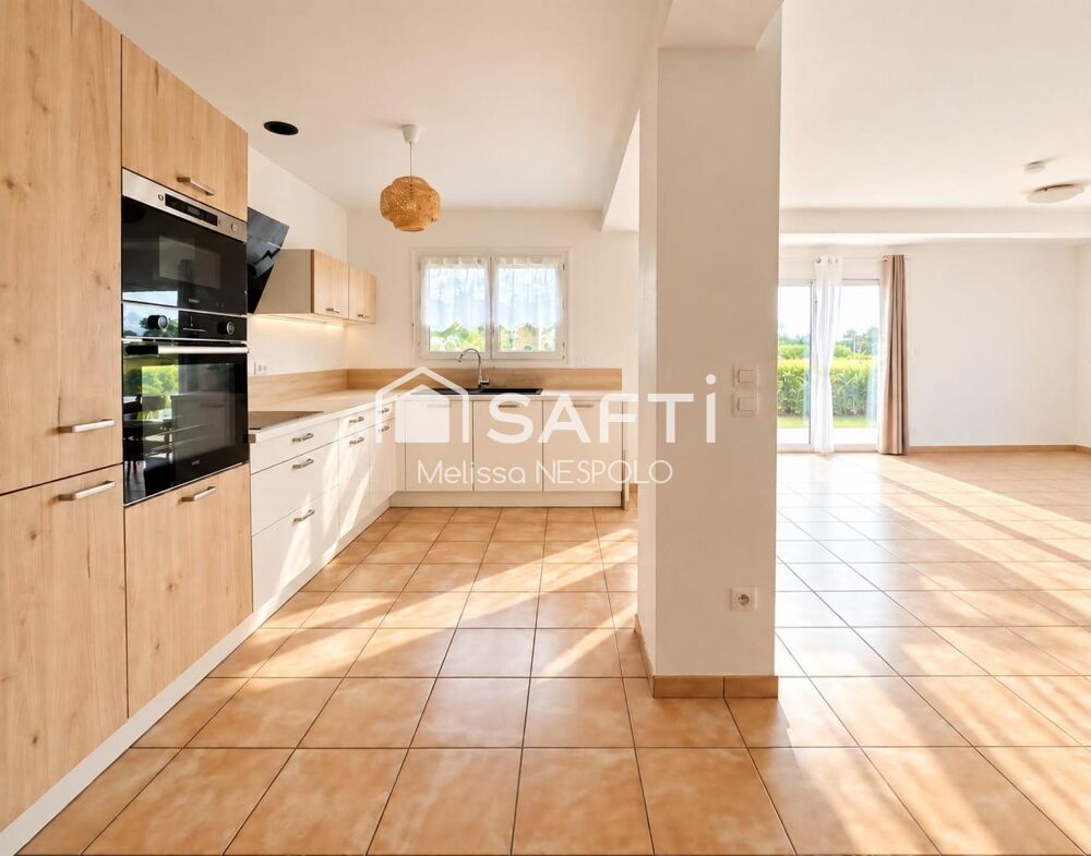 NOUVEAUTÉ RIEUMES : Maison T4 avec jardin, terrasse Sud et vue Pyrénées !
