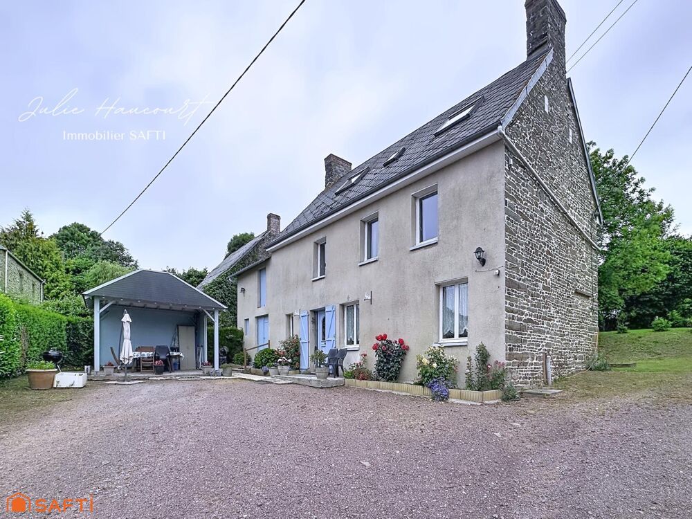 Vente Maison Maison 123 m² – 5 chambres – Terrain 3 392 m² Saint-pierre-la-vieille