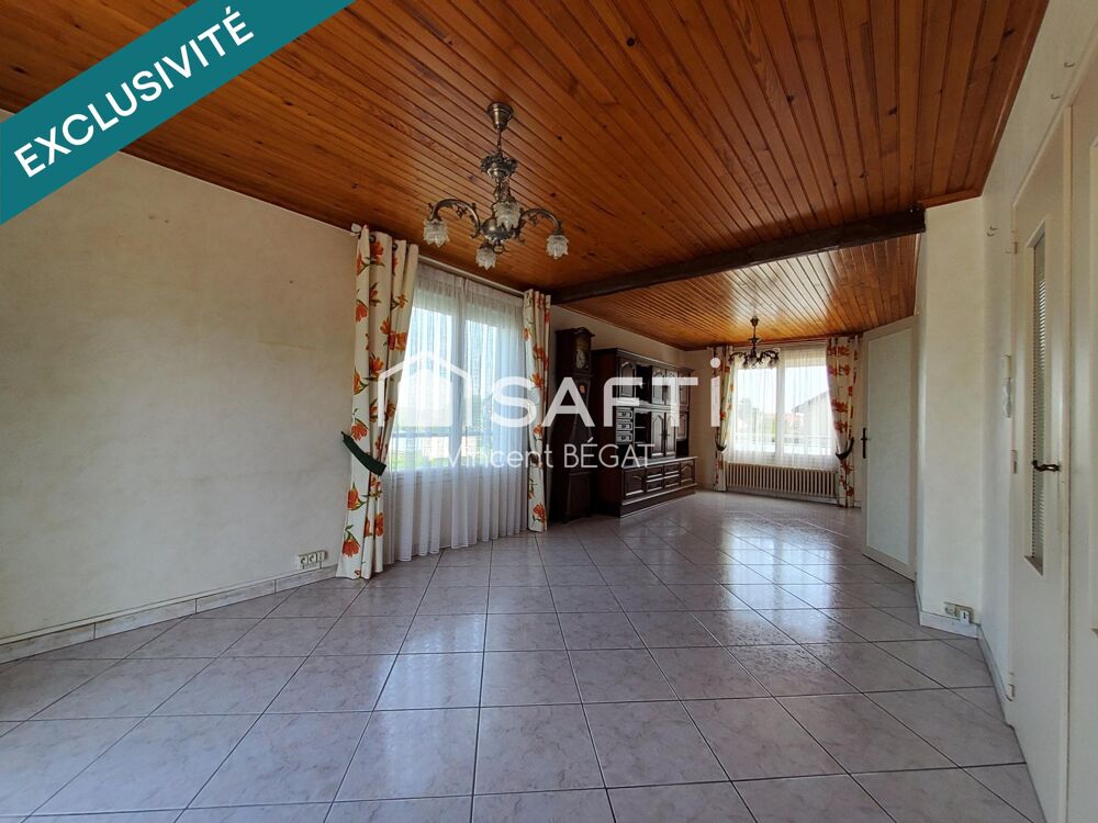 Pavillon 3 chambres, sous-sol + garage de 40m²