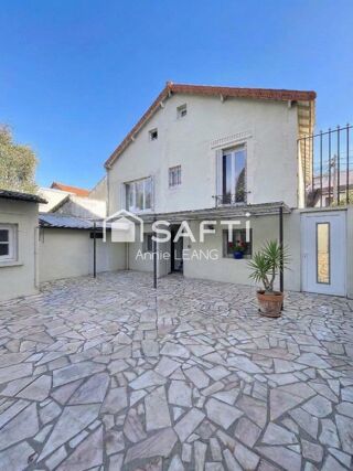 Vente Maison Maison 119m² calme & isolée (DPE D), 6 ch, cour & allée vélos, T1 à 2min / M7 à 12min ! La courneuve