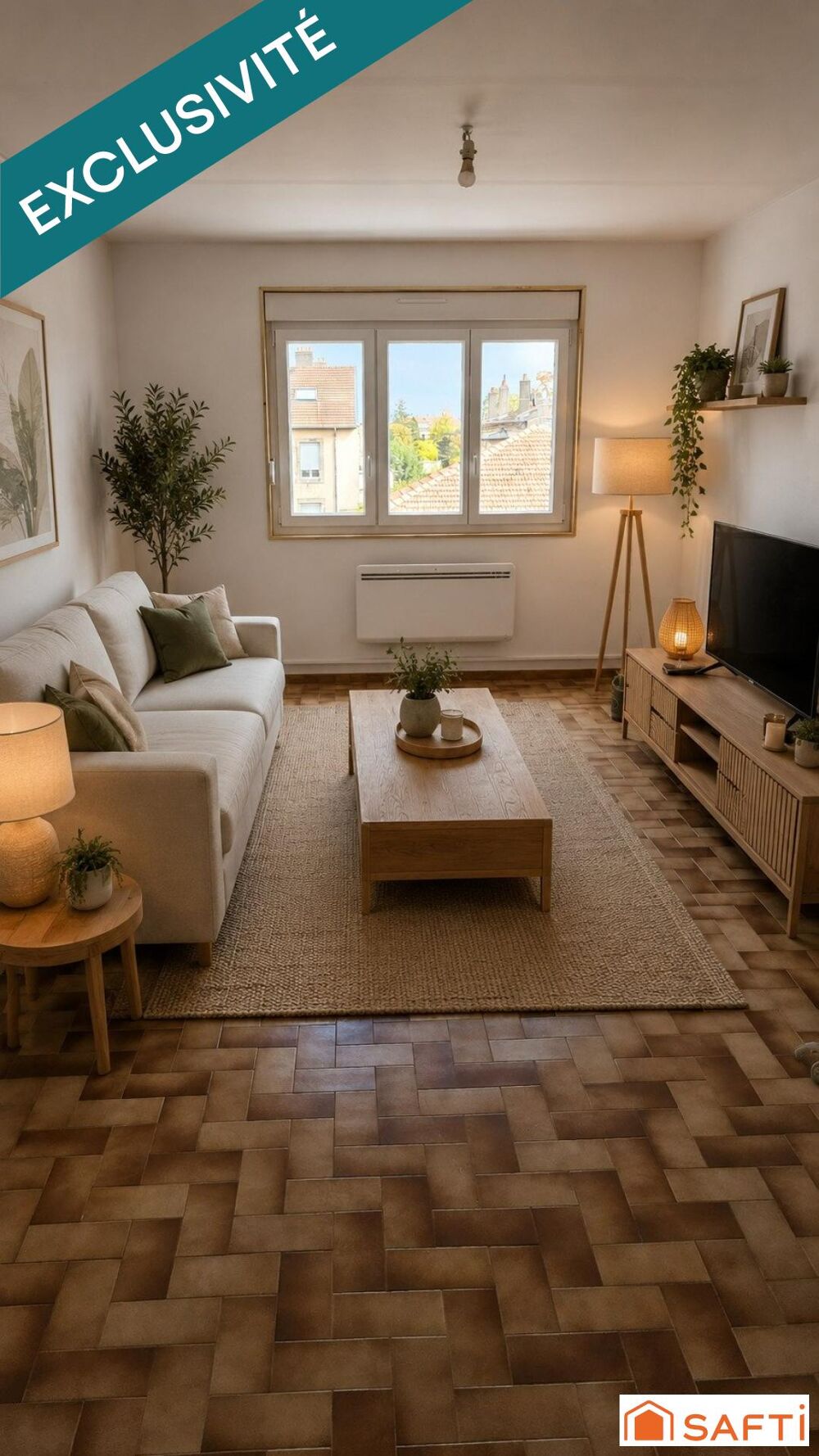 ALERTE PÉPITE  65 m² RÉNOVÉ  2 CHAMBRES  3? ÉTAGE 
