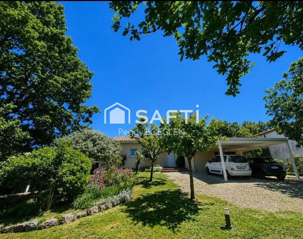 SUPERBE MAISON DE PLAIN PIED INDIVIDUELLE DANS UN QUARTIER RESIDENTIEL DE LABASTIDE MARNHAC