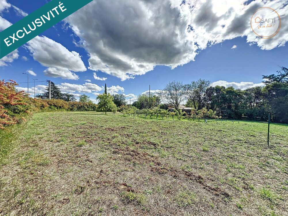 Vente Terrain Terrain à bâtir de 1795m² borné Regusse