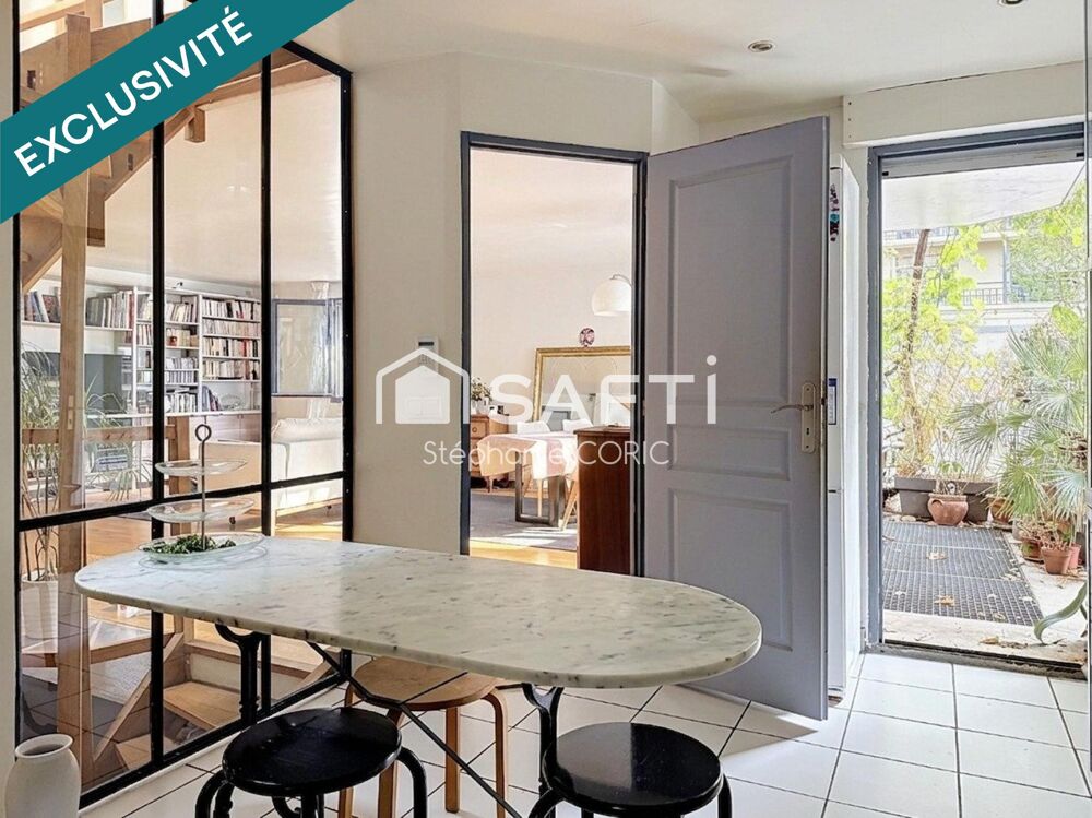 Vente Maison MAISON DE VILLE 7 PIÈCES + GRAND SOUS-SOL 55 M² Boulogne-billancourt